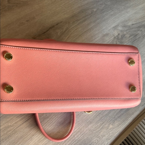 Michael Kors Ciara LG TZ Satchel Leather in Rose - Picture 7 of 7